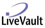 Livevault logo