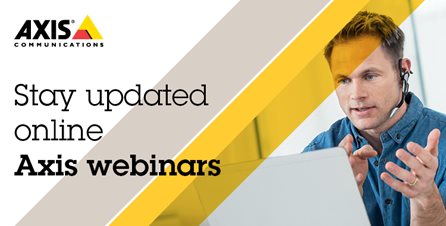 Register for upcoming Axis webinars!